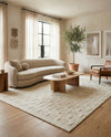 Lana Tasmanian Wool Collection Area Rug - Freycinet Rectangle Ivory  lifestyle 12