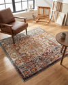 Savannah Soiree Collection Area Rug -  Everglade (Multi) Square Multi  lifestyle 37