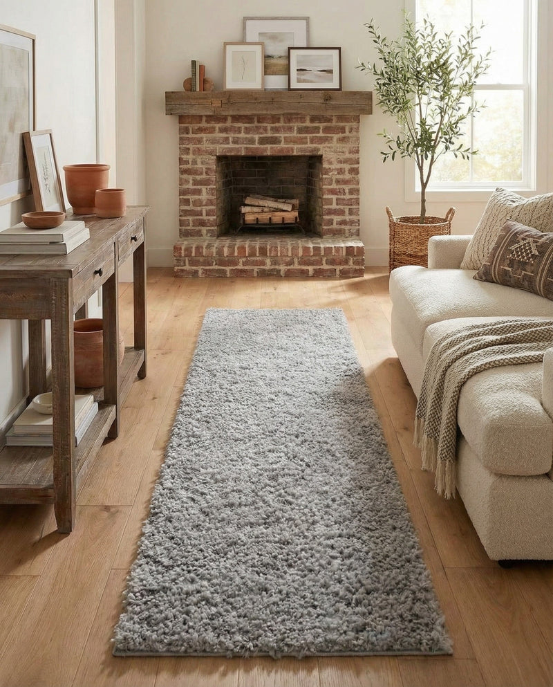 Alpine Plush Collection Area Rug -  Cortina (Sterling) Runner Sterling  lifestyle 79