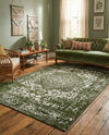 Georgetown Rugs Collection Area Rug - Dupont (Green) Rectangle Green  lifestyle 10
