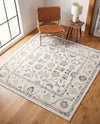 Adriana Terrace Collection Area Rug -  Positano (Ivory) Square Ivory  lifestyle 54