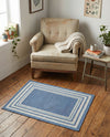 Lagoon Oasis Collection Area Rug -  Harbor Rectangle Blue  lifestyle 17