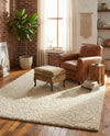 Plush Oasis Collection Area Rug - Serenity (Pure Ivory) Rectangle Pure Ivory  lifestyle 26