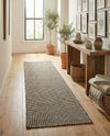 Sequoia Handwoven Jute Collection Area Rug - Aspen Runner Black and White  lifestyle 37