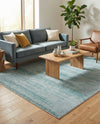 Metro Heights Collection Area Rug -  Yorkville Rectangle Turquoise  lifestyle 20