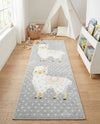 Wonder Tykes Collection Area Rug -  Marvel Runner Gray  lifestyle 50