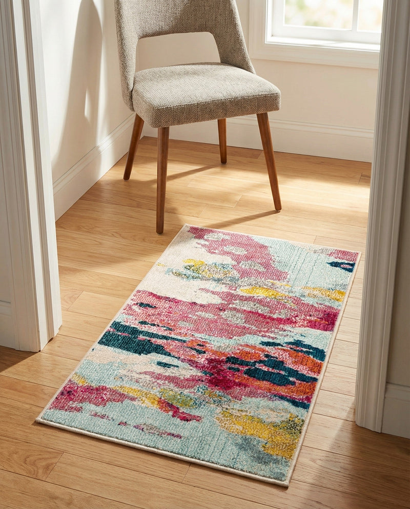 Marrakesh Elegance Collection Area Rug -  Skhirat Rectangle Pink  lifestyle 8