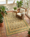Chelsea Elegance Collection Area Rug -  Brompton (Light Green) Rectangle Light Green  lifestyle 16