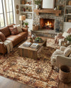 Neptune Elegance Collection Area Rug -  Galatea (Beige Cream) Rectangle Beige Cream  lifestyle 5