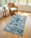 Bloomsbury Elegance Collection Area Rug -  Belgravia Rectangle Blue  lifestyle 73