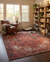 Bazaar Chic Collection Area Rug -  Essaouira Rectangle Rust Red  lifestyle 19
