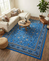Isfahan Elegance Collection Area Rug - Naghsh-e Jahan (Dark Blue) Rectangle Dark Blue  lifestyle 28