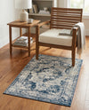 Riviera Elegance Collection Area Rug -  Menton (Blue) Rectangle Blue  lifestyle 21