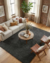 Plush Oasis Collection Area Rug - Serenity (Graphite Gray) Rectangle Graphite Gray  lifestyle 20