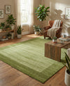 Studio Haven Collection Area Rug -  Conservatory (Light Green) Rectangle Light Green  lifestyle 11