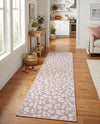 Savannah Escape Collection Area Rug -  Amazon (Pink Ivory) Runner Pink Ivory  lifestyle 46