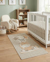 Wonder Tykes Collection Area Rug - Enchanted Runner Peach Blossom  lifestyle 54