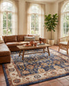 Eden Oasis Collection Area Rug -  Haven Rectangle Light Blue  lifestyle 24