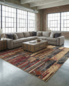 Neptune Elegance Collection Area Rug - Triton Rectangle Multi  lifestyle 15