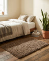 Plush Oasis Collection Area Rug - Serenity (Sandy Brown) Rectangle Sandy Brown  lifestyle 21