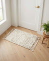 Cozy Cove Shag Collection Area Rug -  Harbor Rectangle Ivory  lifestyle 52
