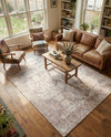 Heritage Elegance Collection Area Rug -  Charlottenburg Rectangle Gray  lifestyle 17