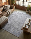 Sahara Essence Collection Area Rug - Oasis (Gray) Rectangle Gray  lifestyle 5