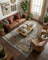 Savannah Soiree Collection Area Rug -  Everglade (Ivory) Rectangle Ivory  lifestyle 16