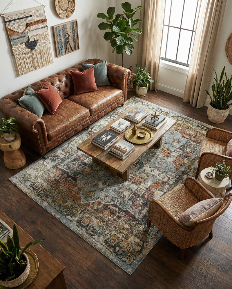 Savannah Soiree Collection Area Rug -  Everglade (Ivory) Rectangle Ivory  lifestyle 16