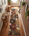 Bistro Lounge Collection Area Rug -  Cappuccino Runner Beige  lifestyle 41