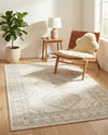 Savannah Elegance Collection Area Rug -  Tybee (Ivory) Rectangle Ivory  lifestyle 7