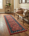 Casablanca Tapestry Collection Area Rug -  Marrakech (Classic Red) Runner Classic Red  lifestyle 47