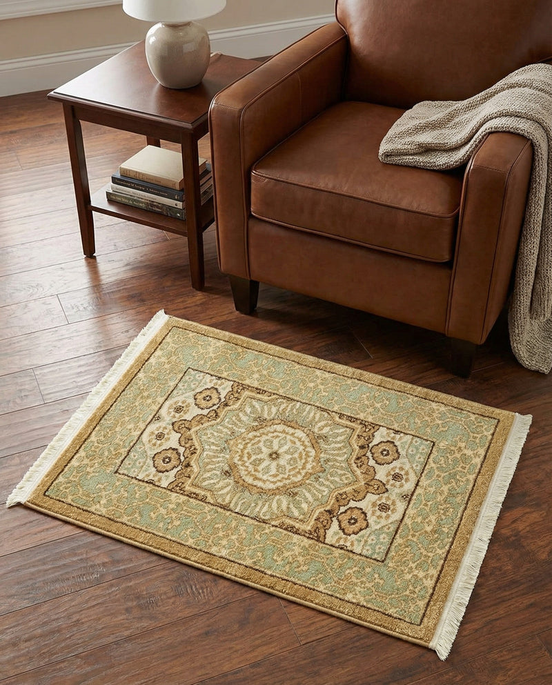 Ottoman Elegance Collection Area Rug -  Cappadocia Rectangle Cream  lifestyle 52