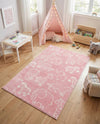 Wonder Tykes Collection Area Rug -  Spectrum Rectangle Pink  lifestyle 47