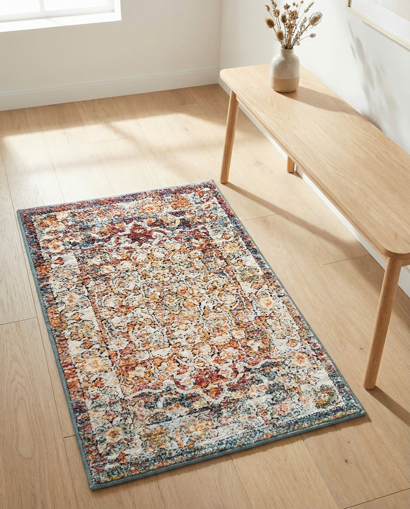 Savannah Soiree Collection Area Rug -  Everglade (Multi) Rectangle Multi  lifestyle 9