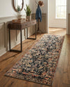 Neptune Elegance Collection Area Rug -  Galatea (Black) Runner Black  lifestyle 26