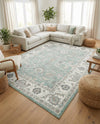 Adriana Terrace Collection Area Rug -  Positano (Aqua) Rectangle Aqua  lifestyle 10