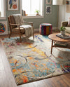 Chromatic Oasis Collection Area Rug -  Fresco Rectangle Multi  lifestyle 15