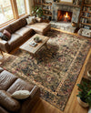 Neptune Elegance Collection Area Rug -  Galatea (Green) Rectangle Green  lifestyle 15