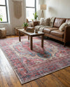 Zahara Oasis Collection Area Rug - Sahara Rectangle Beige  lifestyle 39