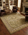 Versailles Elegance Collection Area Rug -  Montreuil Rectangle Light Green  lifestyle 63