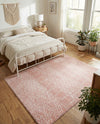 Marrakesh Lattice Collection Area Rug - Casablanca (Rose Pink) Rectangle Rose Pink  lifestyle 22