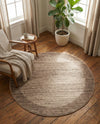Studio Haven Collection Area Rug -  Conservatory (Beige) Round Beige  lifestyle 58