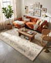 Casablanca Comfort Collection Area Rug - Sahara Rectangle Pure Ivory  lifestyle 25