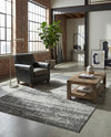 Studio Haven Collection Area Rug -  Gallery (Dark Gray) Rectangle Dark Gray  lifestyle 34