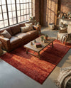 Studio Haven Collection Area Rug -  Gallery (Terracotta) Rectangle Terracotta  lifestyle 30