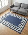 Lagoon Oasis Collection Area Rug -  Harbor Rectangle Blue  lifestyle 15