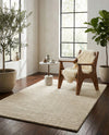 Lana Tasmanian Wool Collection Area Rug - Waitomo Rectangle Ivory  lifestyle 59
