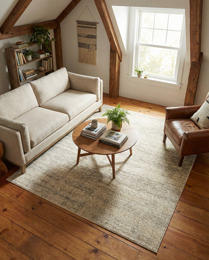 Studio Haven Collection Area Rug -  Gallery (Bone Beige) Rectangle Bone Beige  lifestyle 15