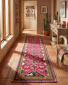 Sedona Vista Collection Area Rug -  Nolina Runner Pink  lifestyle 43